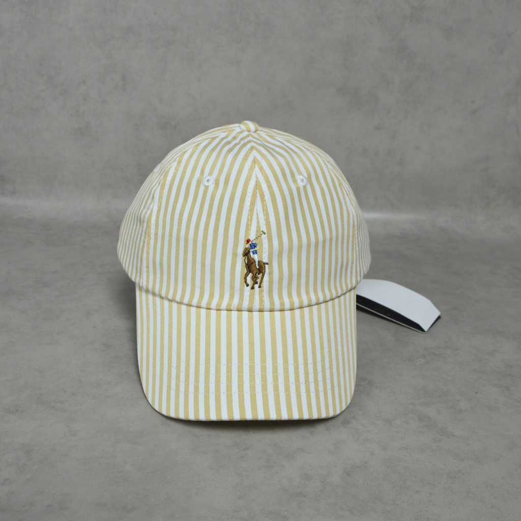 🧢 Casquettes Polo Ralph Lauren seersucker BEIGE CREAM