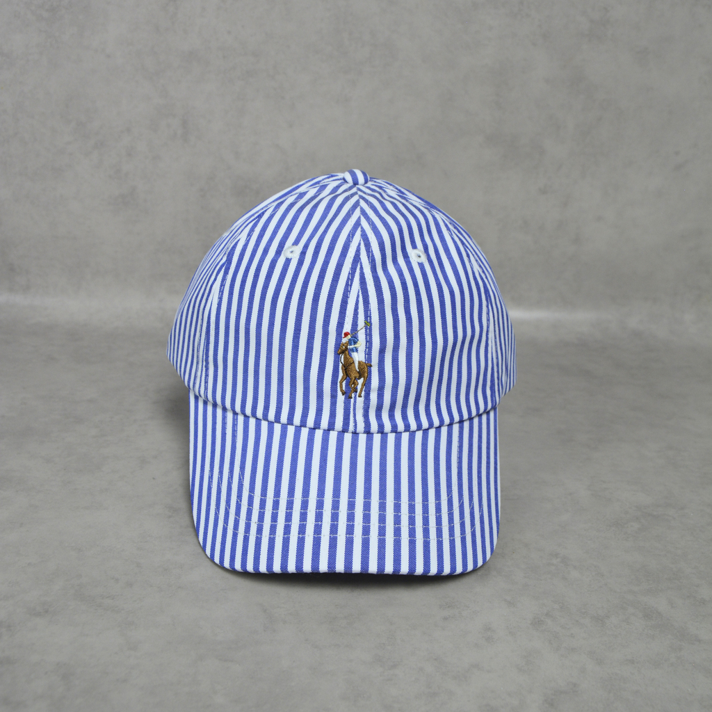 🧢 Casquettes Polo Ralph Lauren seersucker BLEU