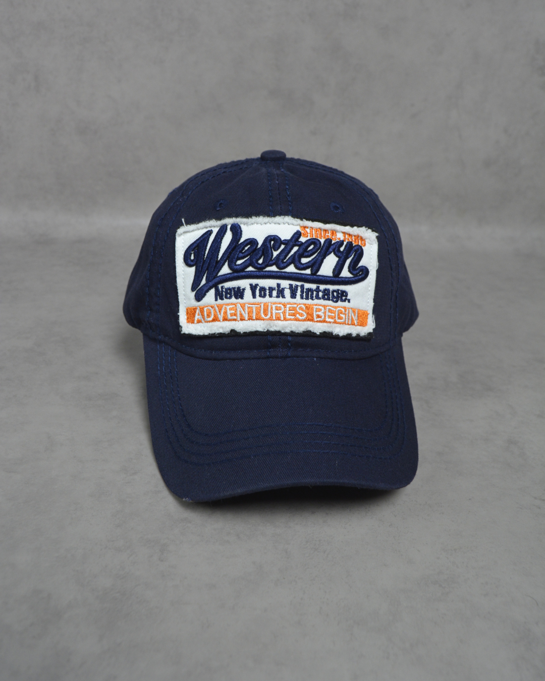 Casquette Vintage plaque western plusieurs couleurs