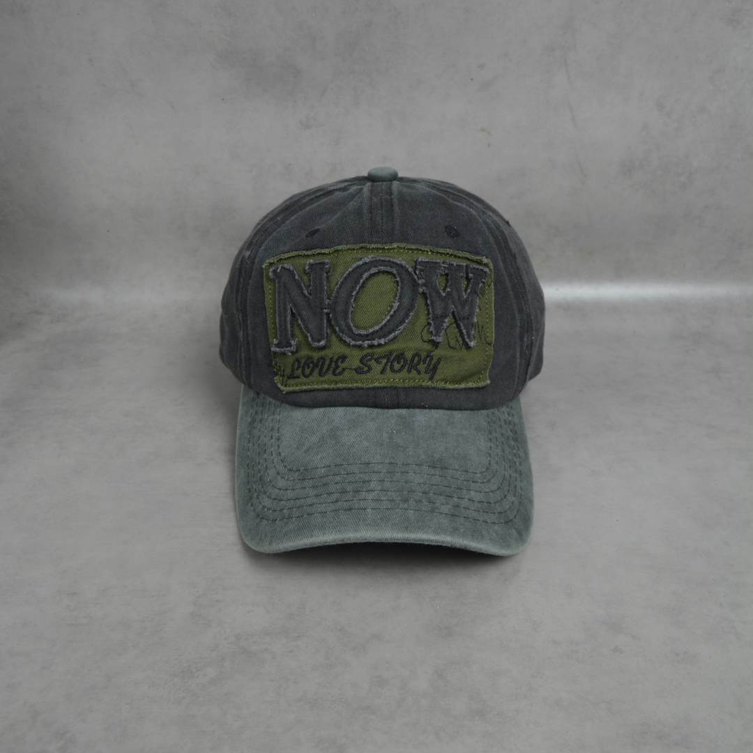 Casquette vintage  "NOW – LOVE STORY"