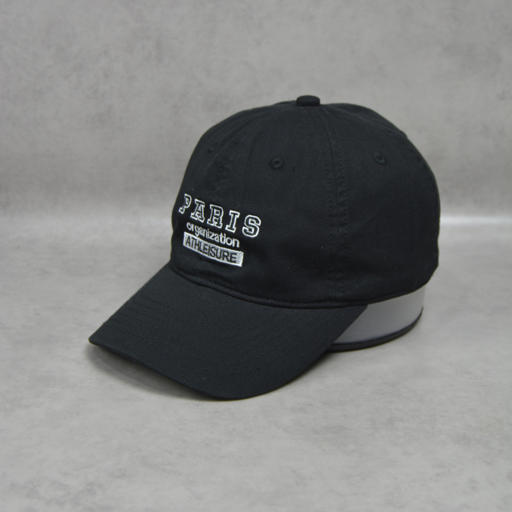 Casquette old money Paris NOIR