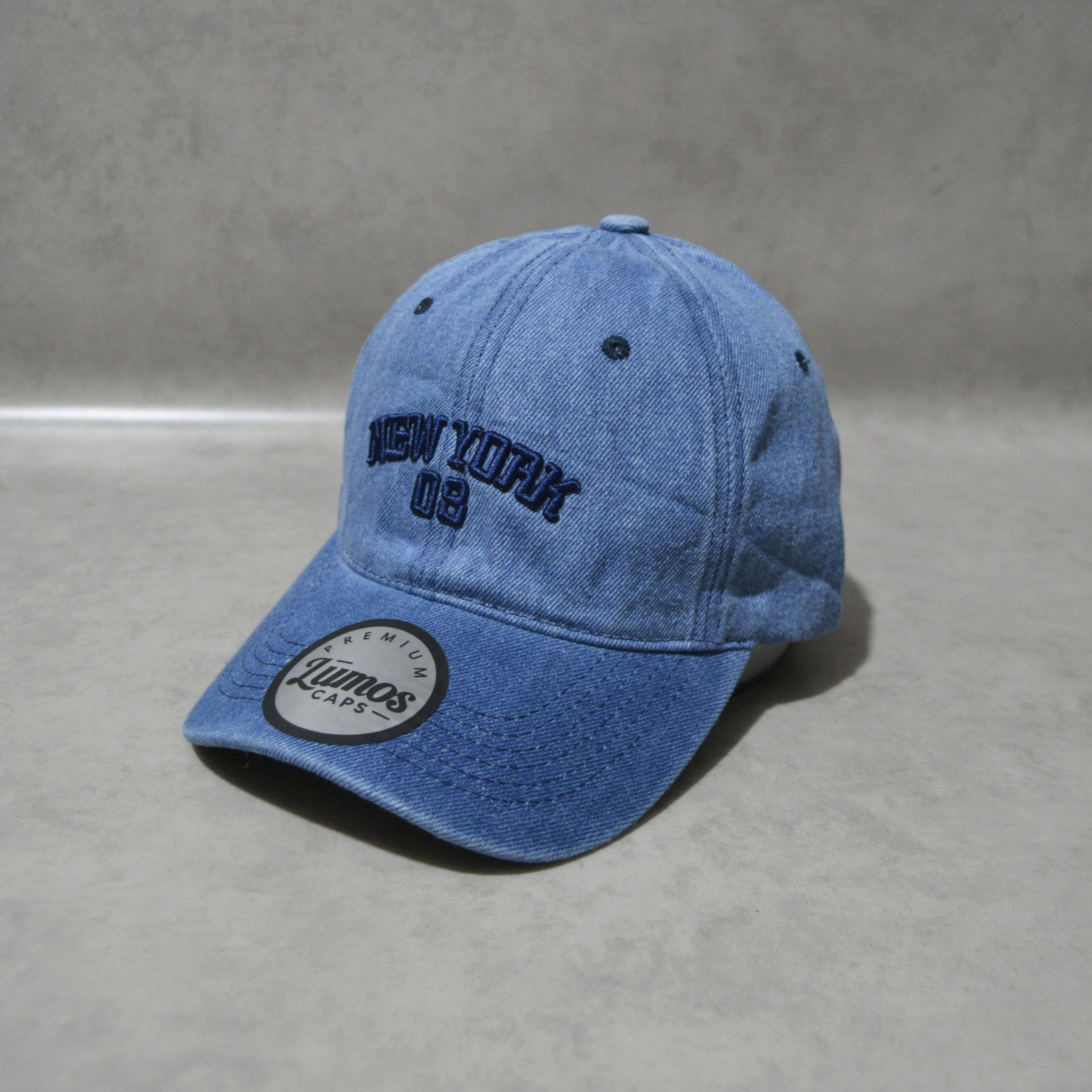 Casquette jean " New york 08 "