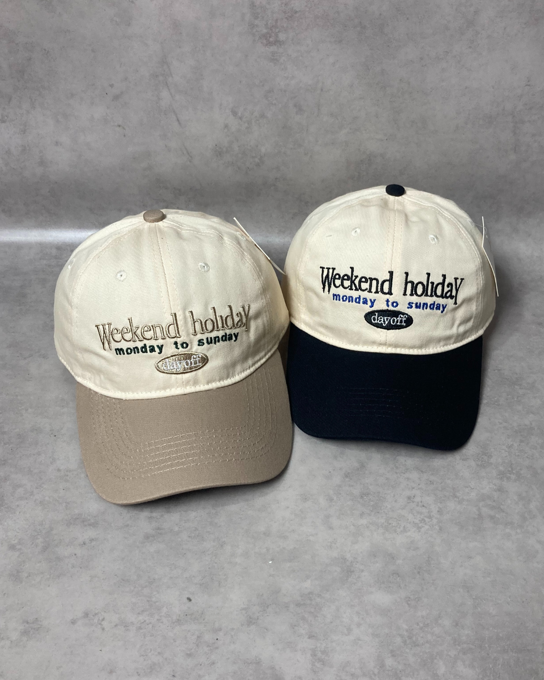🧢 Casquettes "Weekend Holiday"