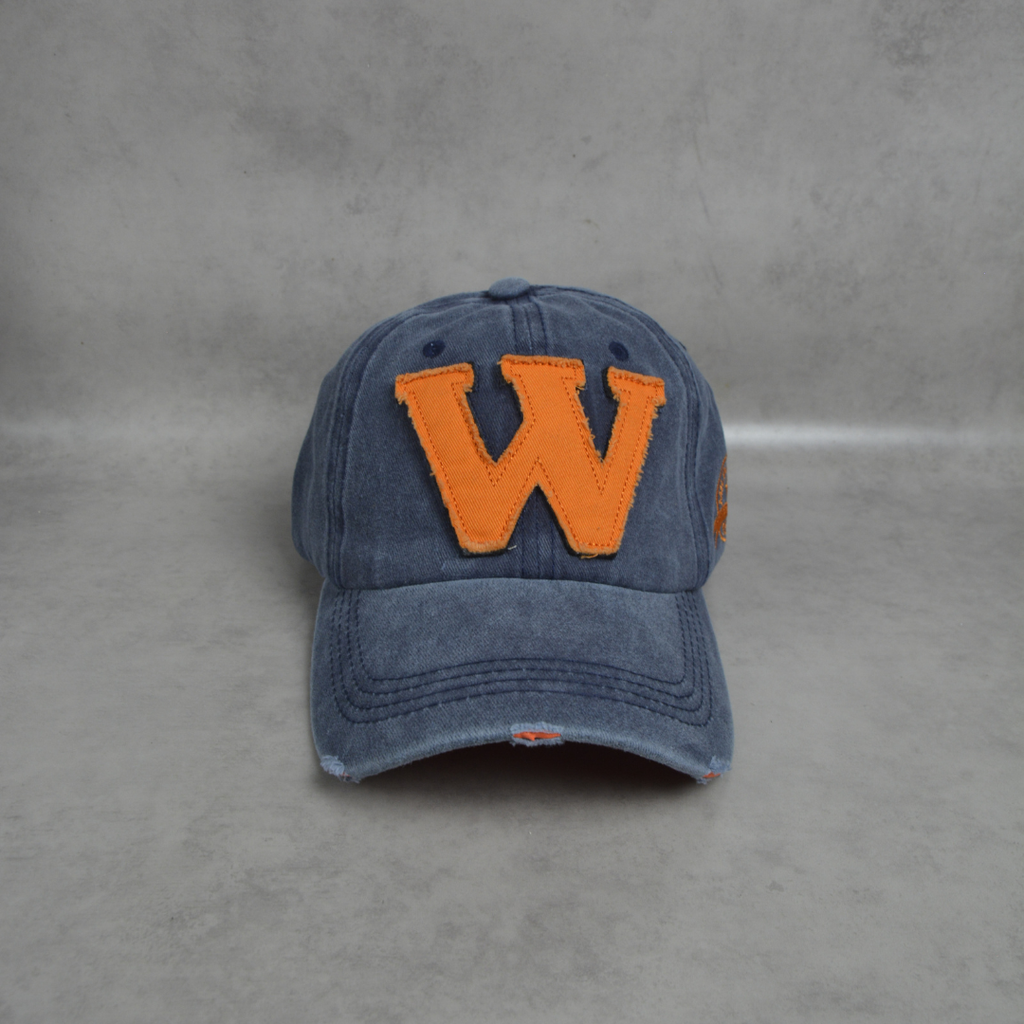 Casquette vintage avec logo "W"  couleurs