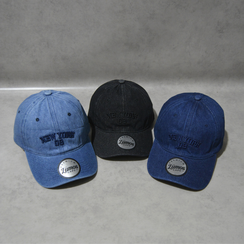 Casquette jean " New york 08 "