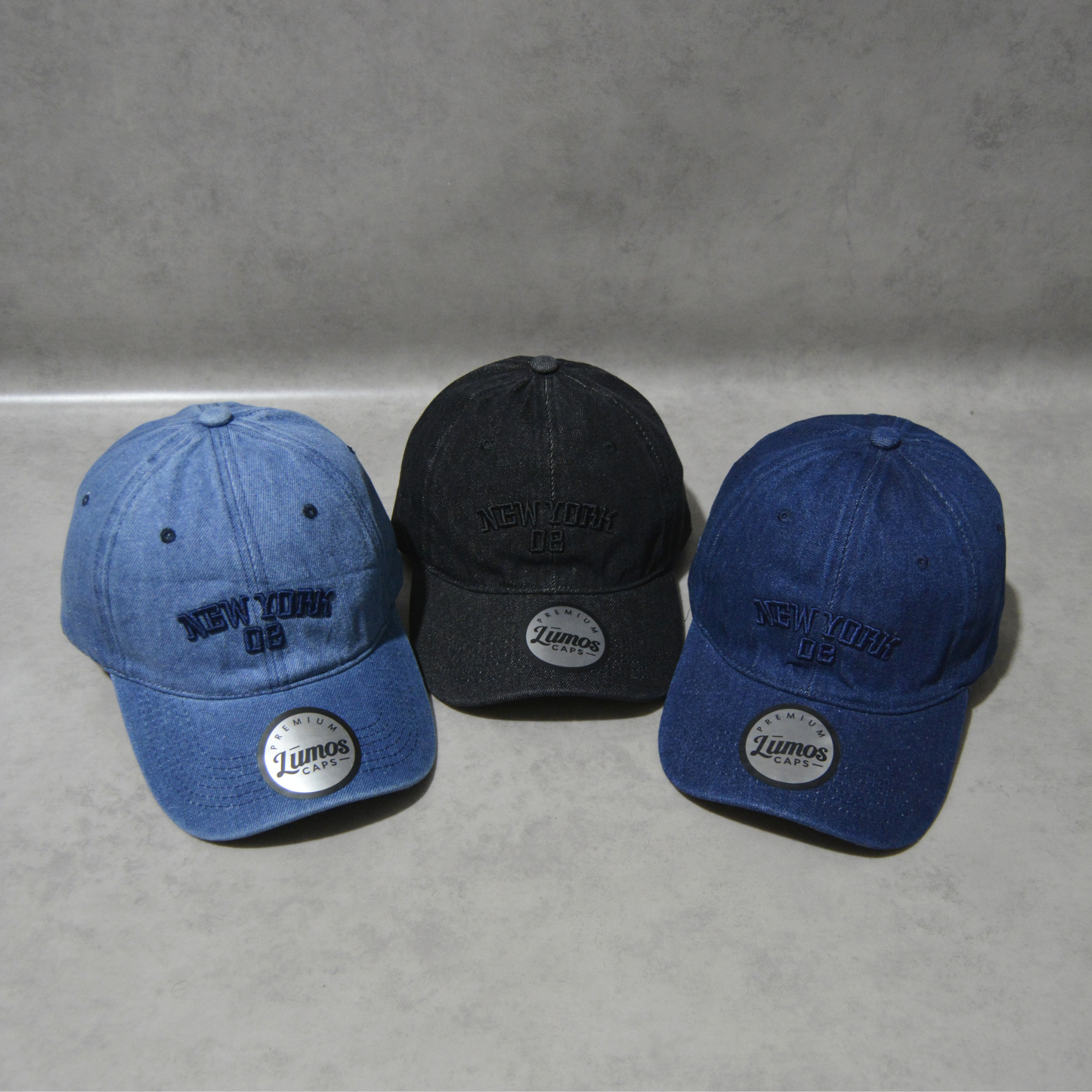 Casquette jean " New york 08 "