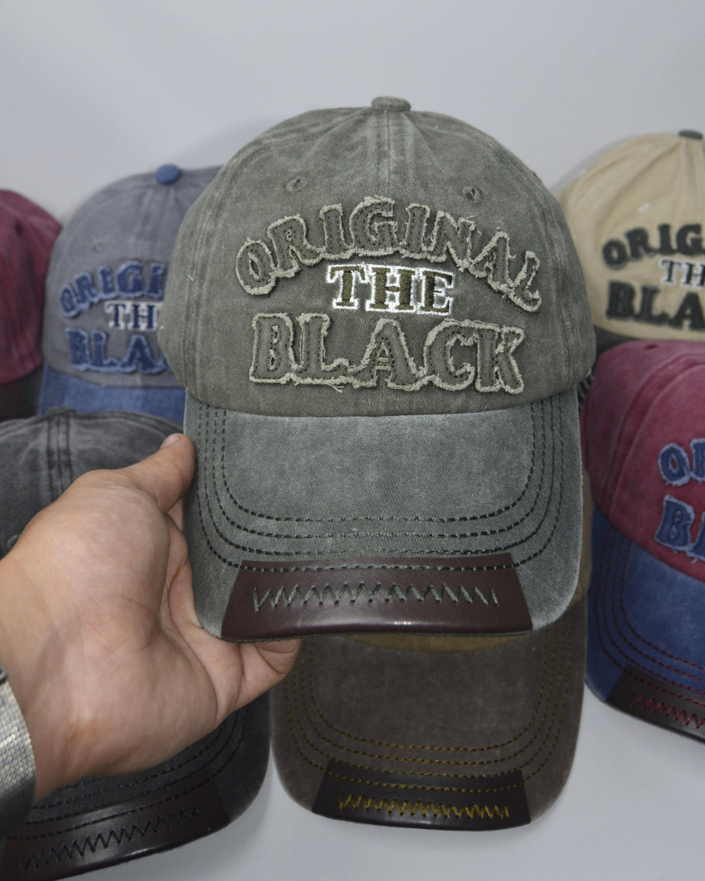Casquette vintage  "Original The Black"