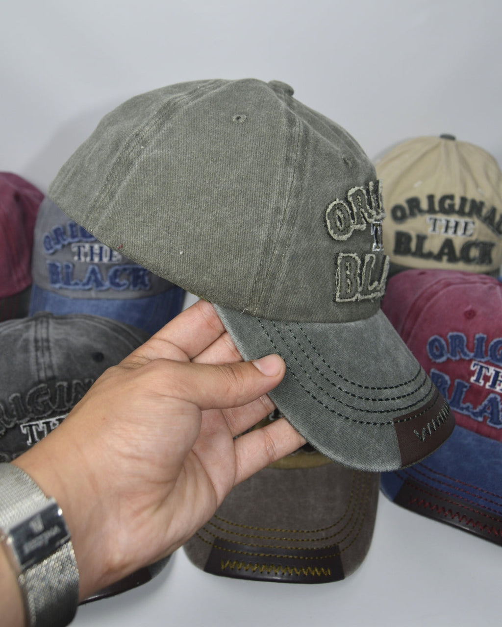 Casquette vintage  "Original The Black"