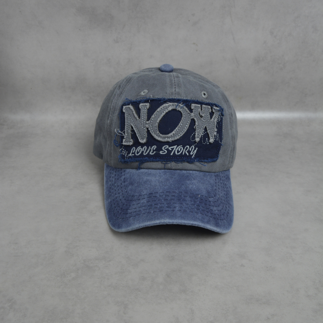 Casquette vintage  "NOW – LOVE STORY"