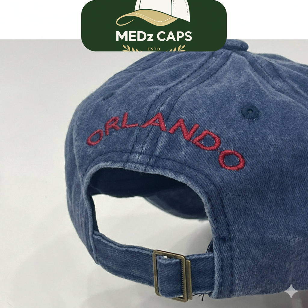 Casquette Orlando Vintage bleu