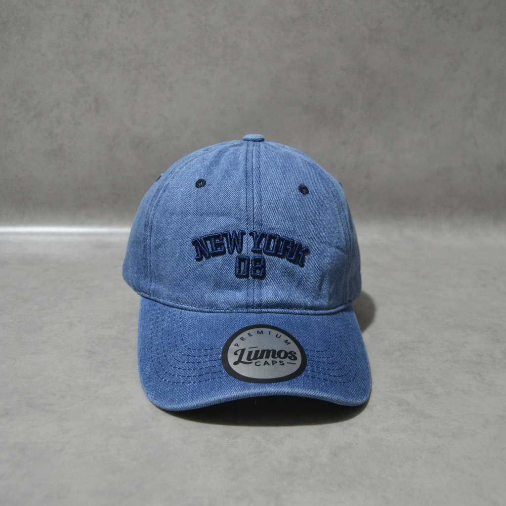 Casquette jean " New york 08 "