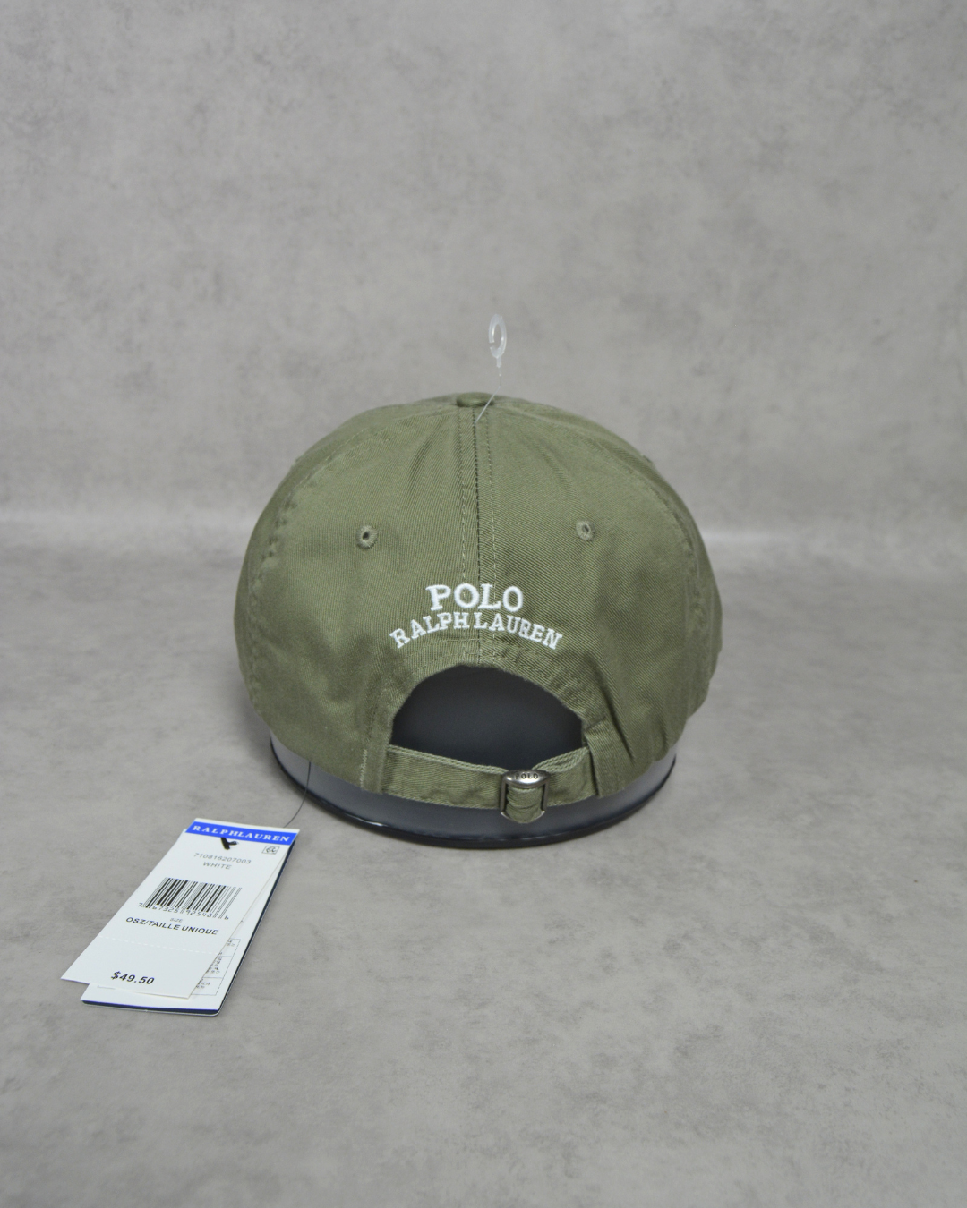 Casquette Premium Polo Ralph Lauren vert