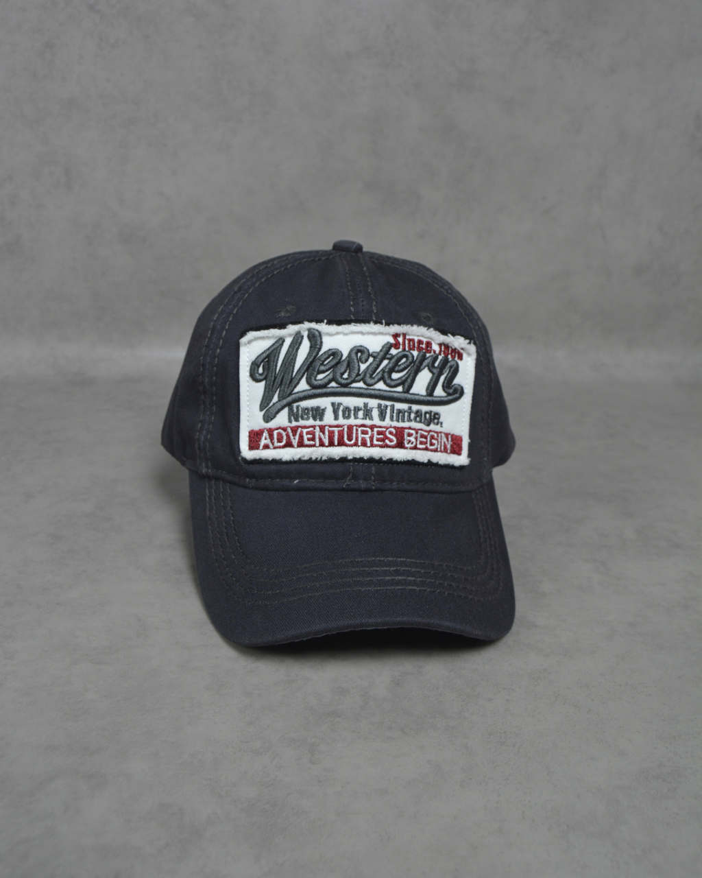 Casquette Vintage plaque western plusieurs couleurs