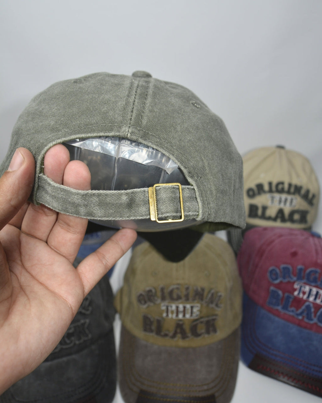 Casquette vintage  "Original The Black"