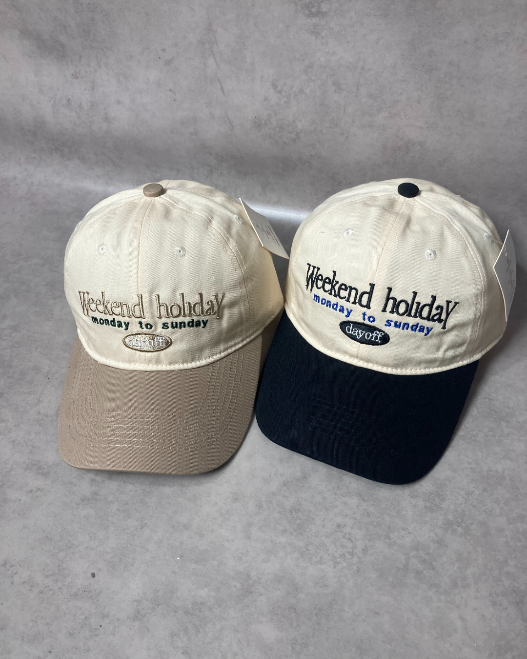 🧢 Casquettes "Weekend Holiday"