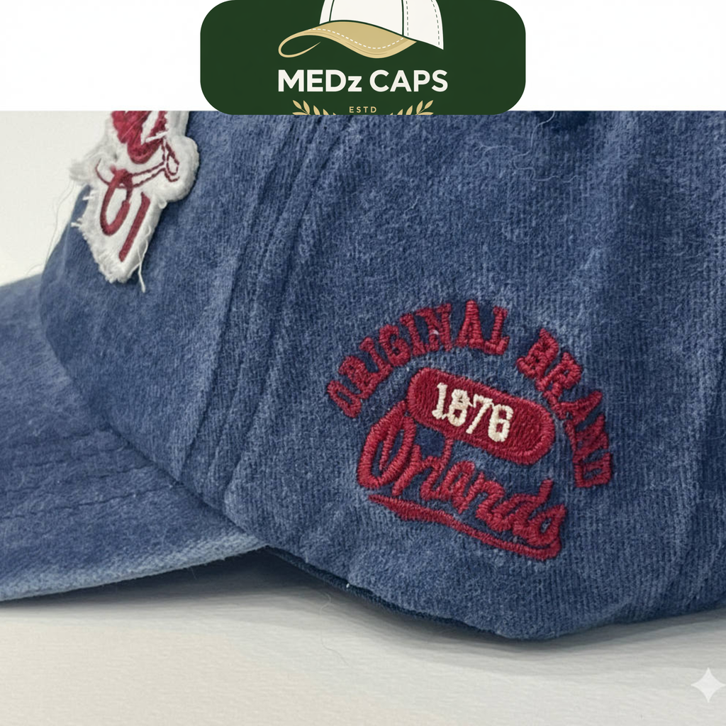 Casquette Orlando Vintage bleu