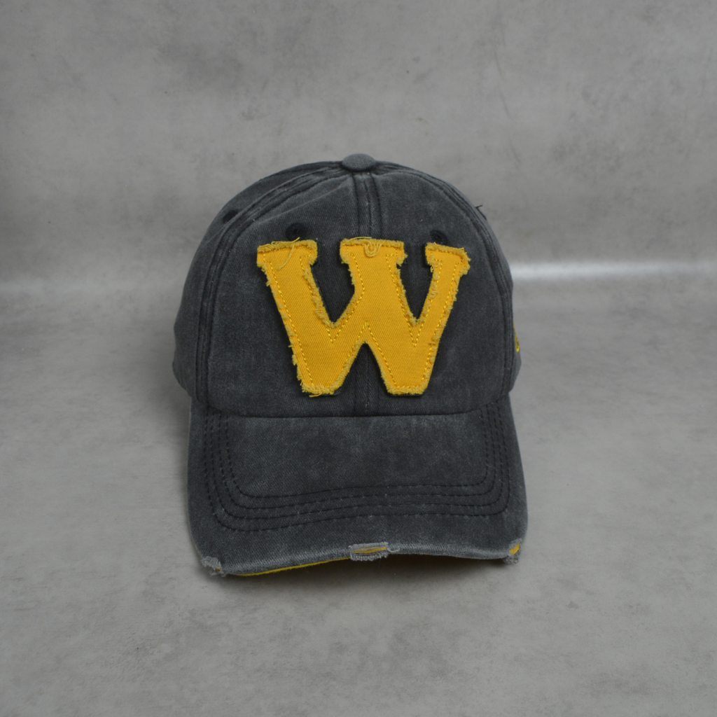 Casquette vintage avec logo "W"  couleurs
