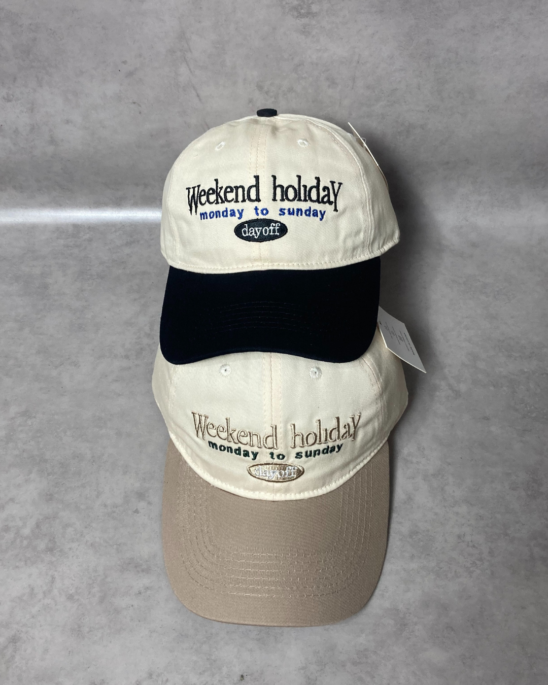 🧢 Casquettes "Weekend Holiday"