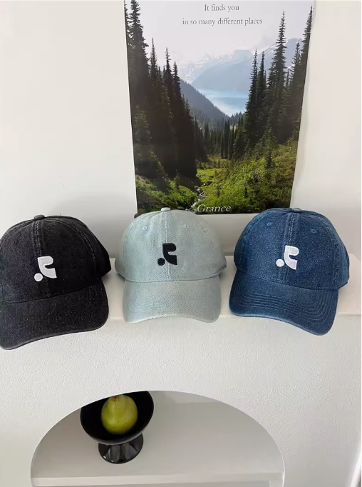 Casquette américaine rétro en jean