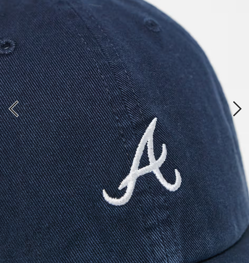 Casquette  47 Brand Atlanta Braves in washed navy