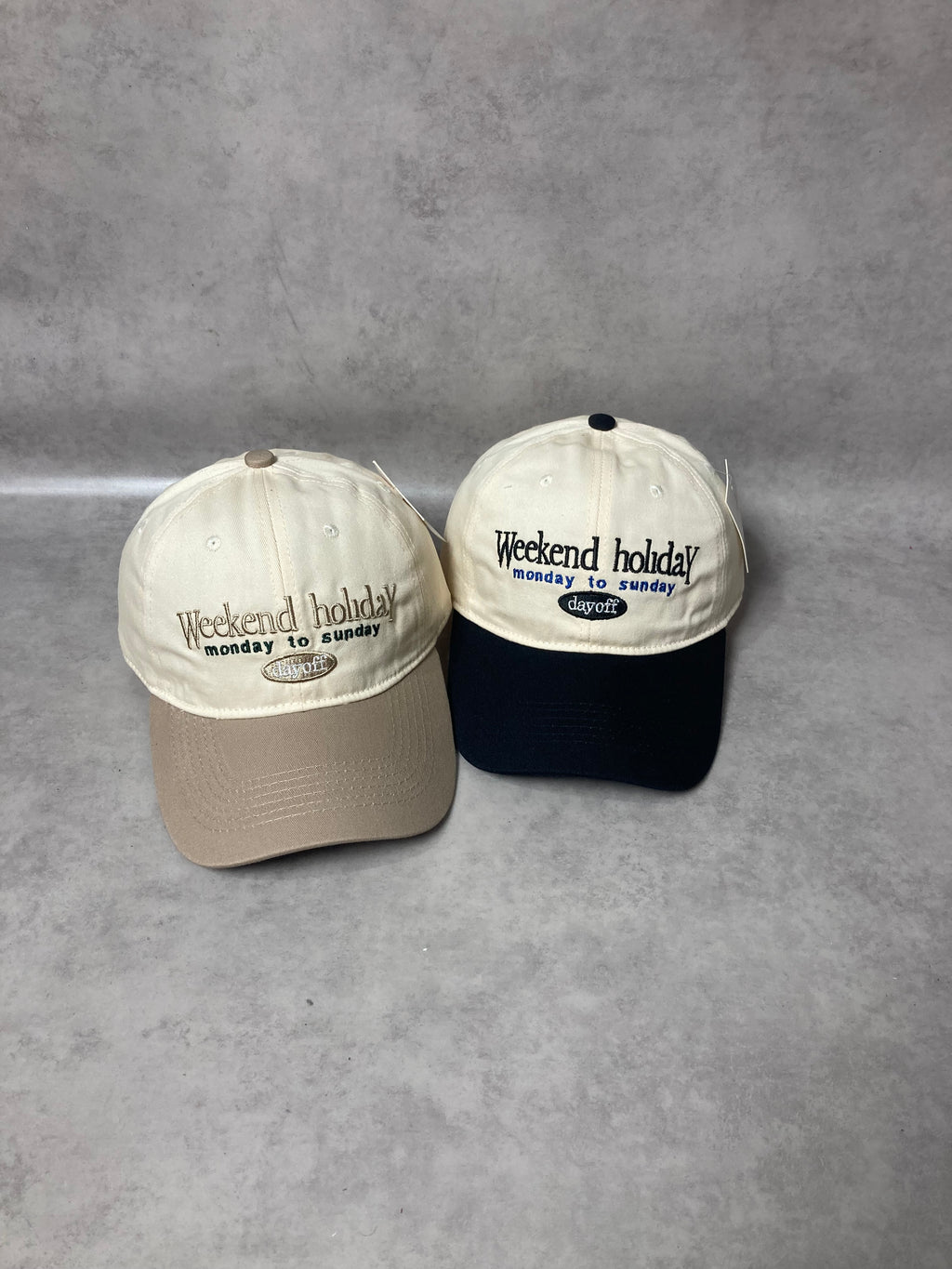 🧢 Casquettes "Weekend Holiday"