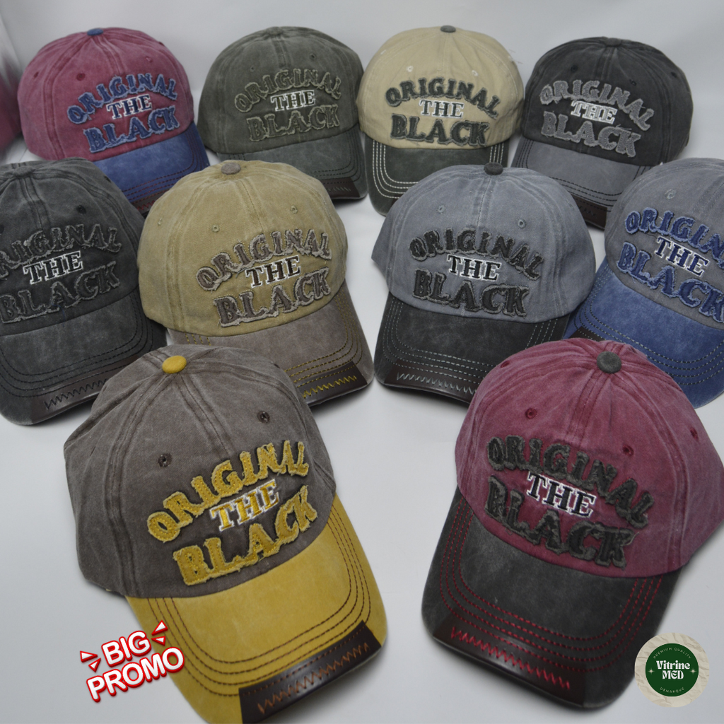 Casquette vintage  "Original The Black"