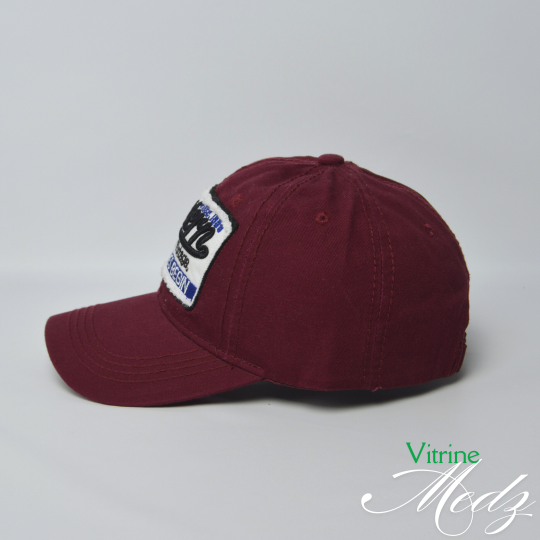 Casquette Vintage plaque western plusieurs couleurs